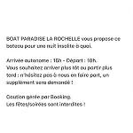 Une nuit insolite sur un bateau à La Rochelle