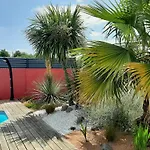 Studio Independant Chez L\'Habitant Avec Piscine Et Cuisine Exterieures