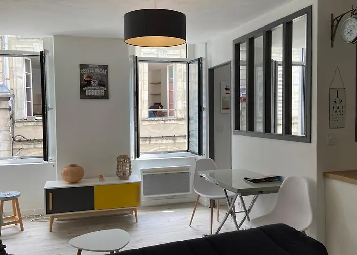 L\'Oasis Marin Meuble, Lumineux Et Cosy A 1Min A Pied Du Marche Dans L\'Hyper Centre De La Rochelle Avec Tv Et Wifi