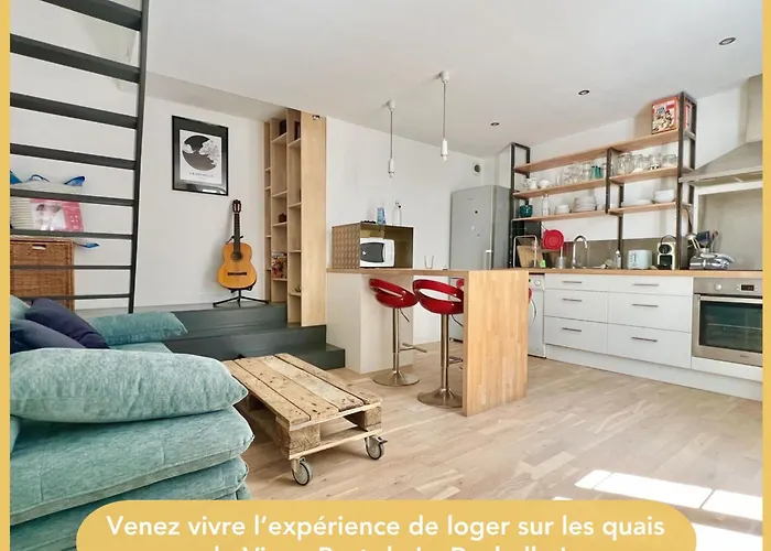 Appartement Sur Le Port - Duplex Cosy & Moderne Face Au Port - Wifi Gratuite - Parfaitement Equipe