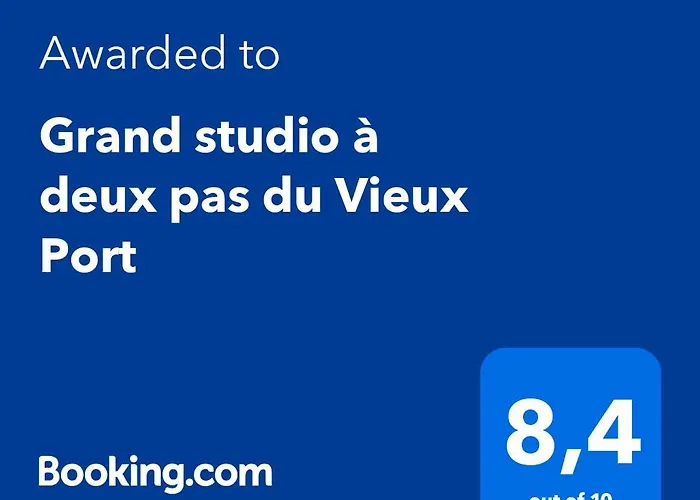Grand studio à deux pas du Vieux Port