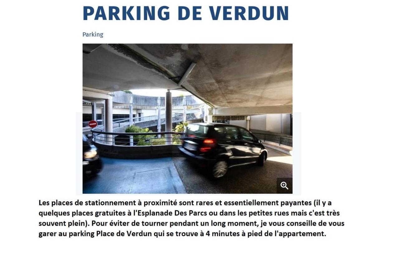 L'oasis Marin Meuble, Lumineux Et Cosy A 1min A Pied Du Marche Dans L'hyper Centre De La Rochelle Avec Tv Et Wifi *