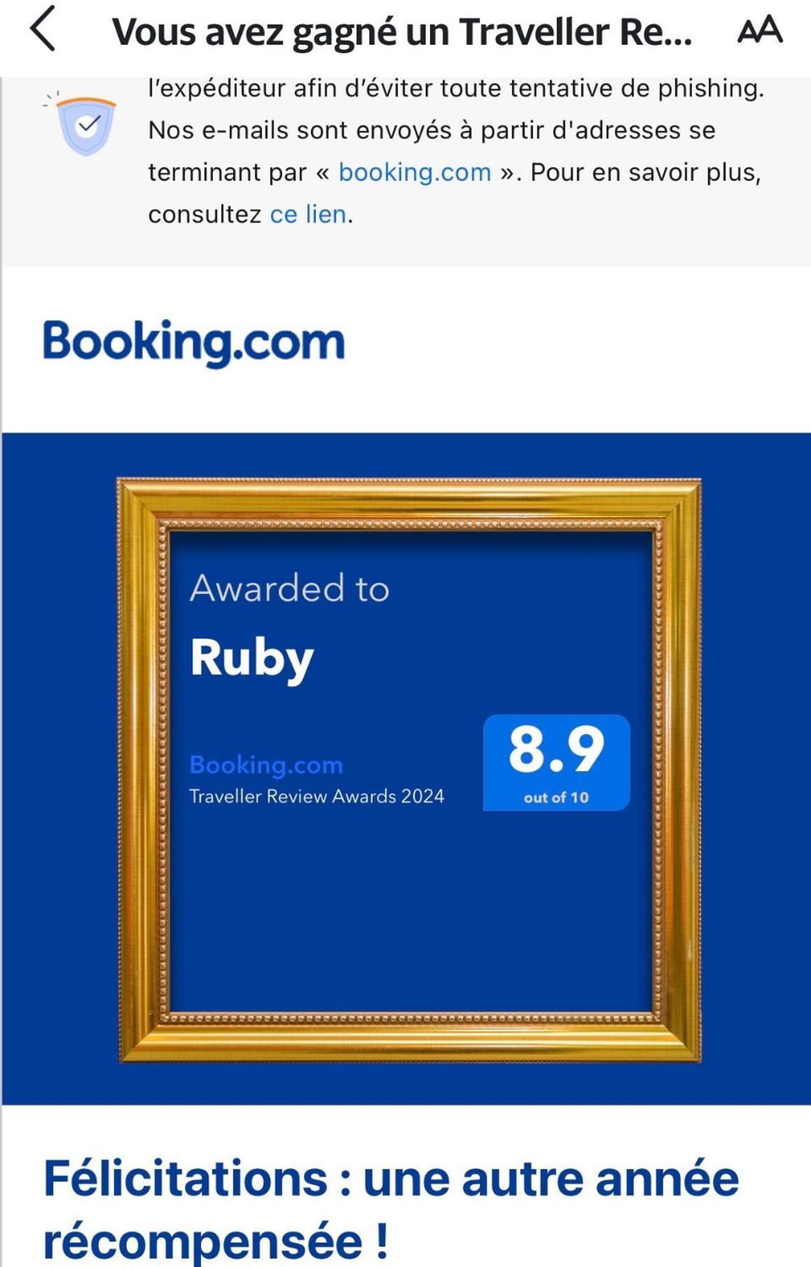 Ruby Appartement *