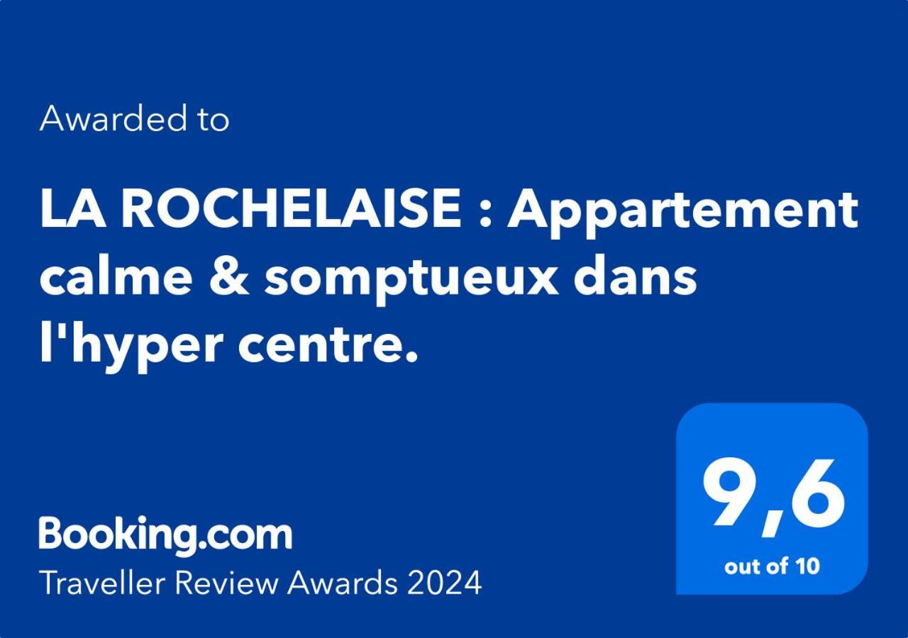 Apartment La Rochelaise : Calme & Somptueux Dans L'hyper Centre.
