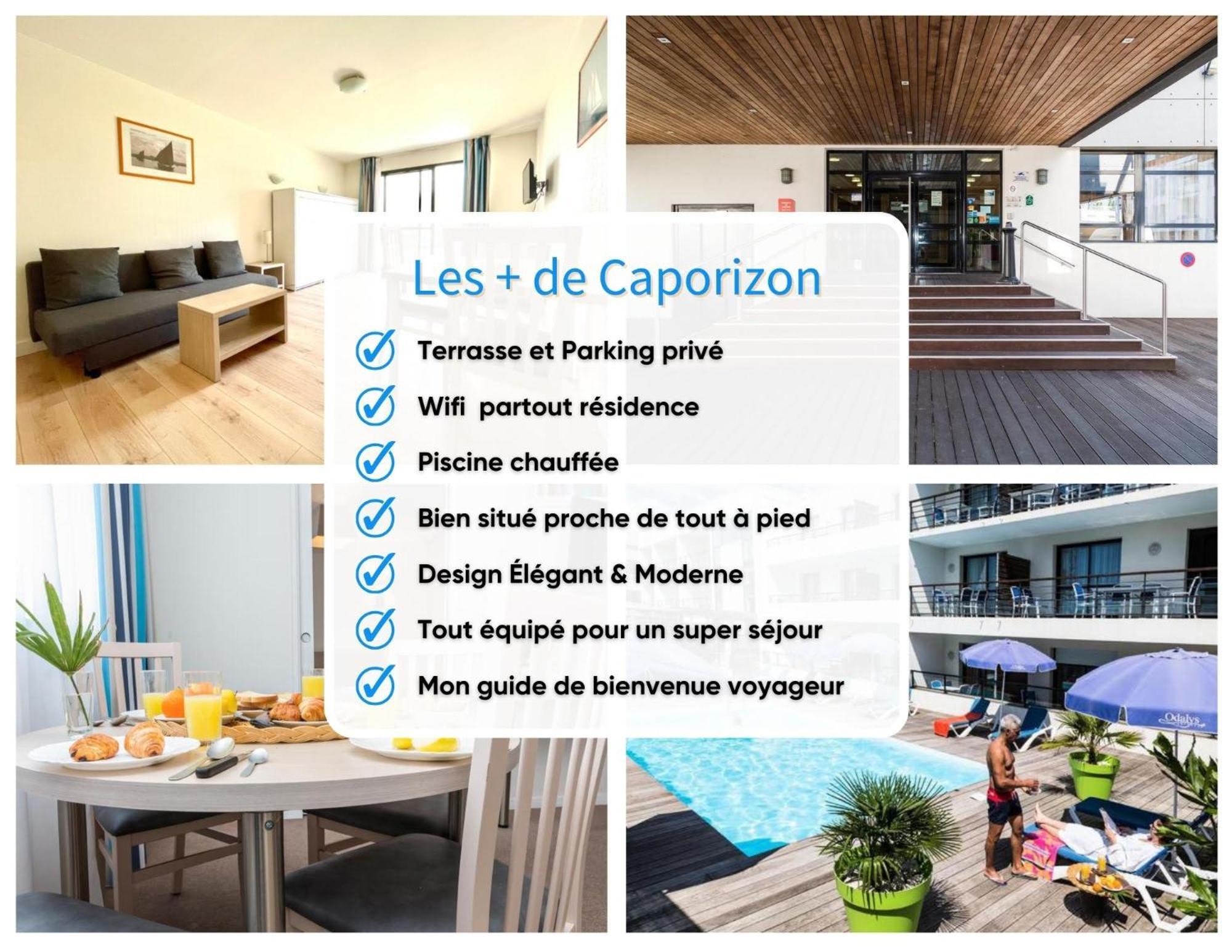 Caporizon-l'archipel-t1-piscine-plein Centre-terrasse Appartement *