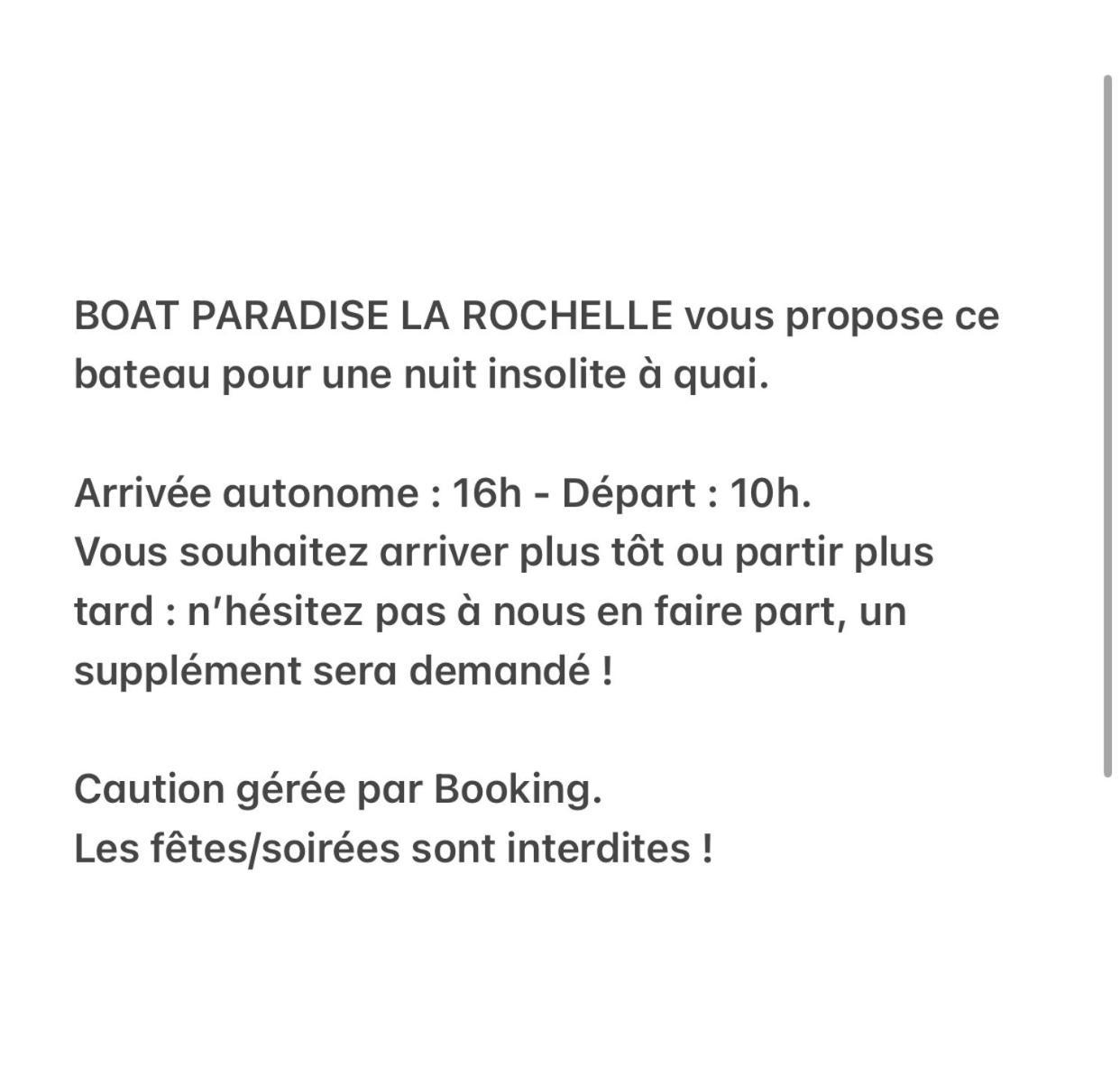 Nuit Insolite Sur Un Bateau à La Rochelle Bateau-hôtel *