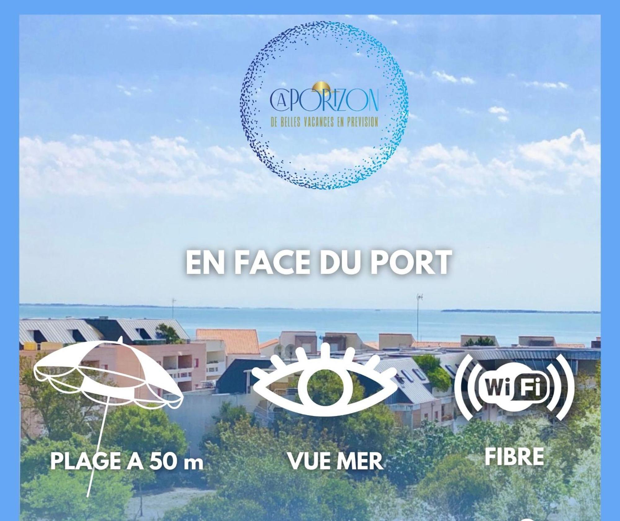 Caporizon-cap239-vue Mer-50m Apartment La Rochelle (Charente-Maritime)