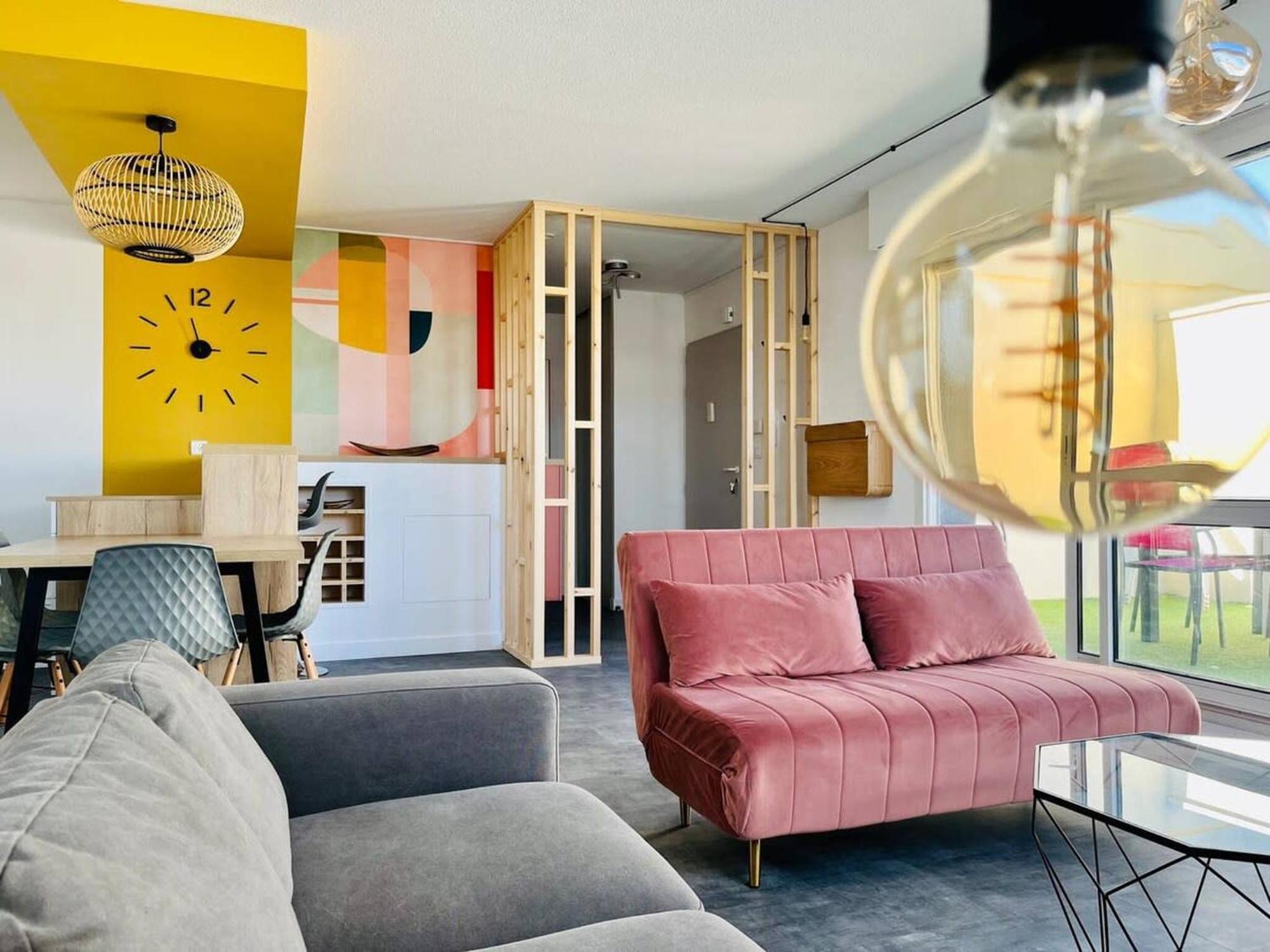 La Calypso Jolie T3 Vue Terrasse Parking Wifi Appartement La Rochelle (Charente-Maritime)