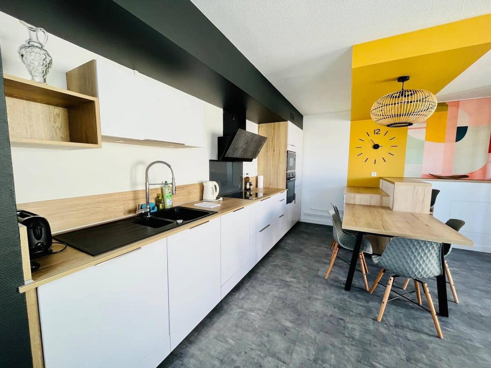 Appartement La Calypso Jolie T3 Vue Terrasse Parking Wifi