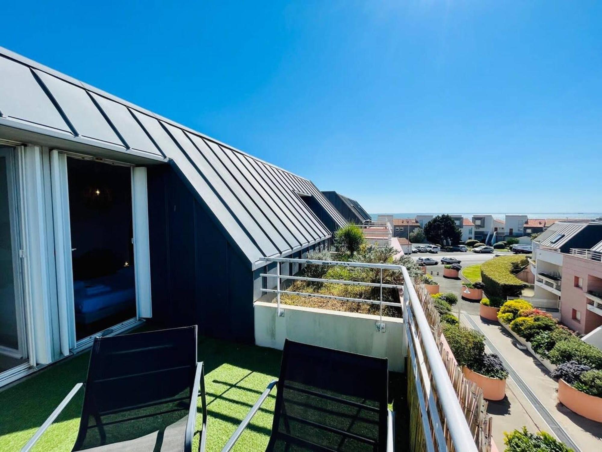 La Calypso Jolie T3 Vue Terrasse Parking Wifi Appartement