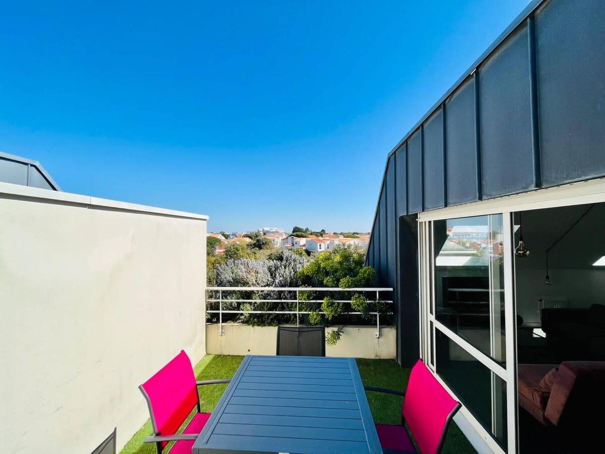 Appartement La Calypso Jolie T3 Vue Terrasse Parking Wifi