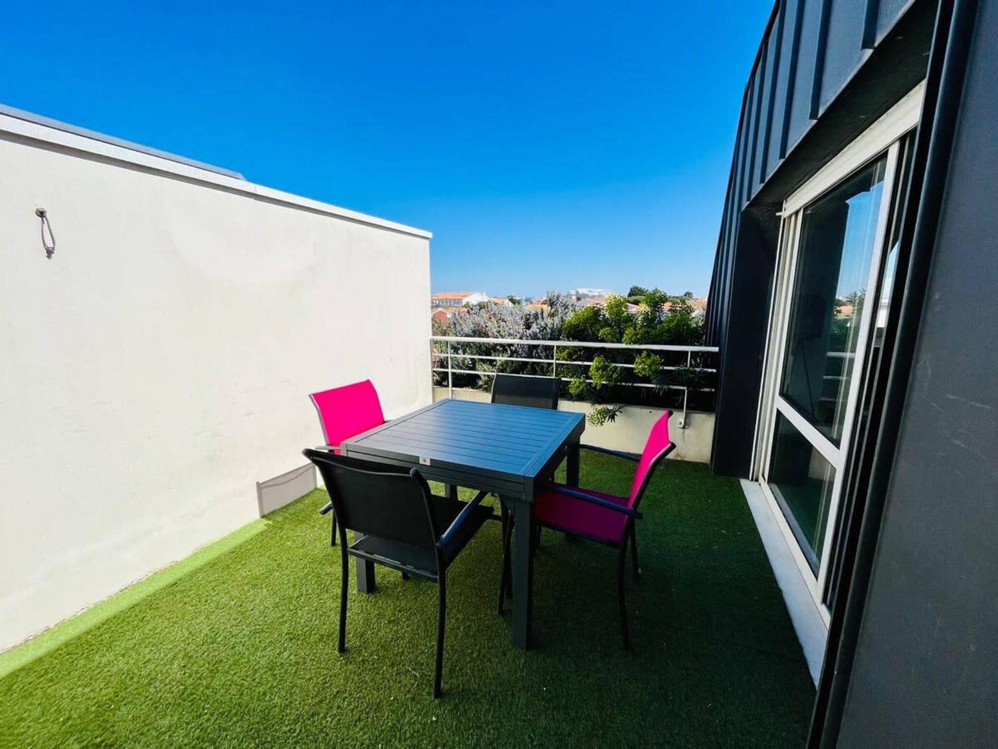 La Calypso Jolie T3 Vue Terrasse Parking Wifi Appartement La Rochelle (Charente-Maritime)