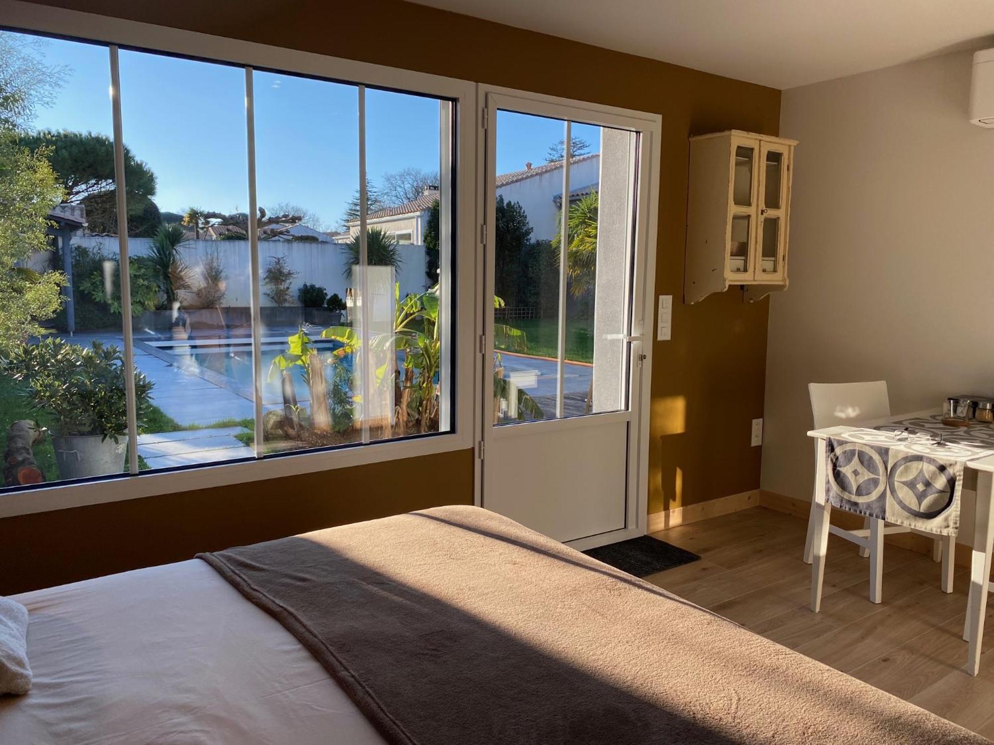 Maison M, Privee Acces Jardin Piscine Et Jacuzzi Pres De La Rochelle