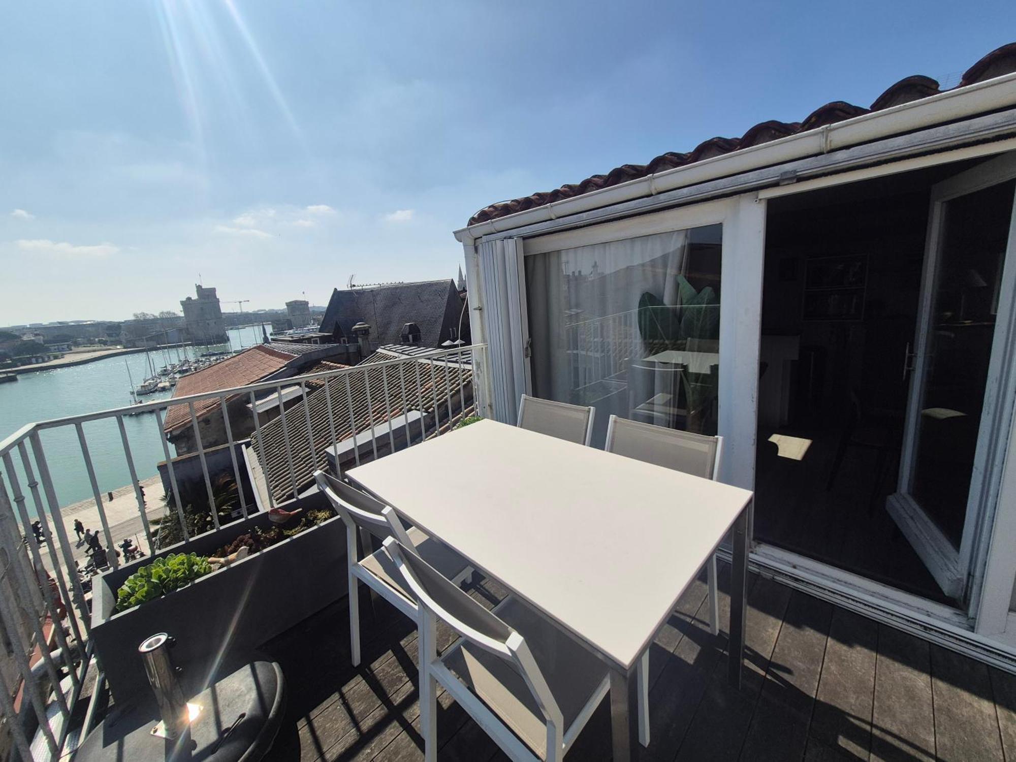 Appartement Morena - Superbe Duplex, Terrasse Avec Vue Mer, Wifi, Climatisation La Rochelle (Charente-Maritime)