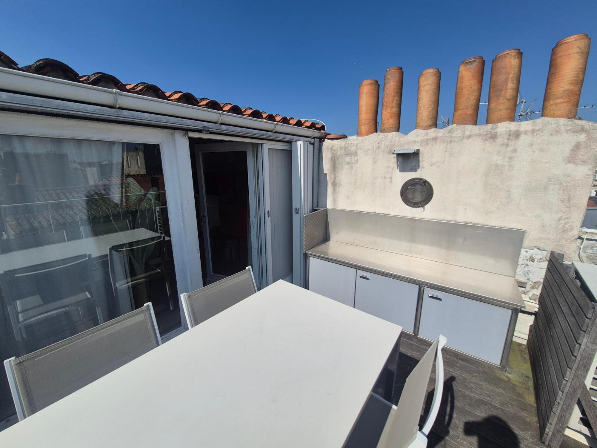 Morena - Superbe Duplex, Terrasse Avec Vue Mer, Wifi, Climatisation Appartement La Rochelle (Charente-Maritime)