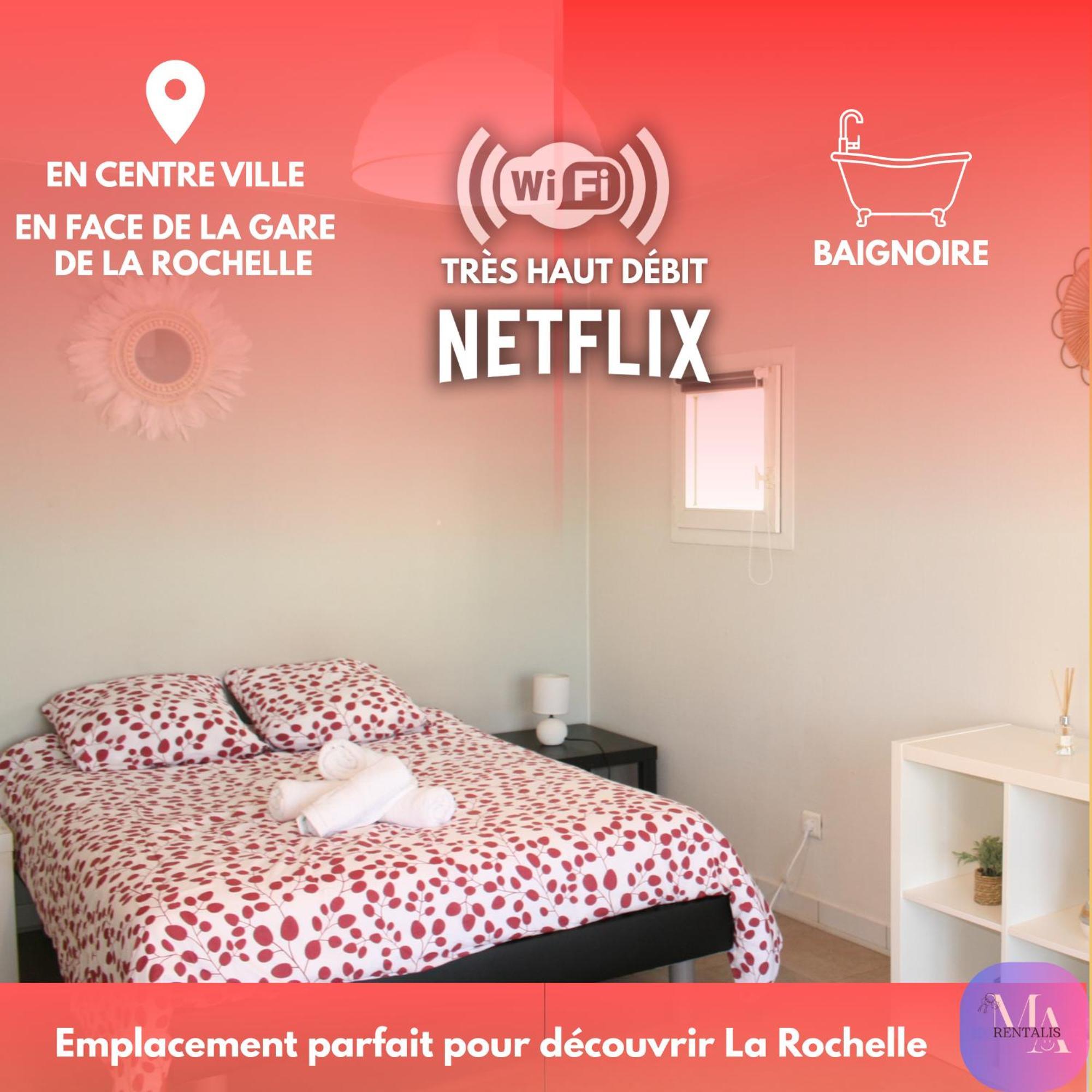 Appartement Cozy Face A La Gare, Centre Ville, Wifi *